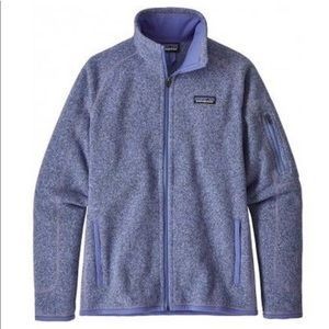 Patagonia Women’s Better Sweater Fleece Jacket, Size L, Lavender